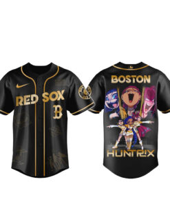 Boston Red Sox x Kpop Demon Hunter 2026 Golden Baseball Jersey