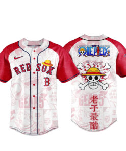Boston Red Sox x One Piece Night 2026 Game Baseball Jersey