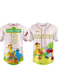 Boston Red Sox x Sesame Street Night Baseball Jersey