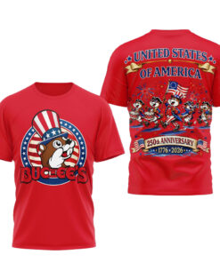 Buc-ee’s United States Of America 250th Anniversary T-Shirt