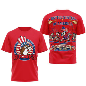 Buc-ee’s United States Of America 250th Anniversary T-Shirt