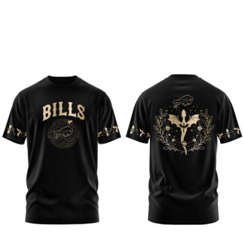 Buffalo Bills Fourth Wings Night Football League Game 2026 Black Shirt