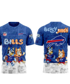 Buffalo Bills x Bluey and Bingo Shirt