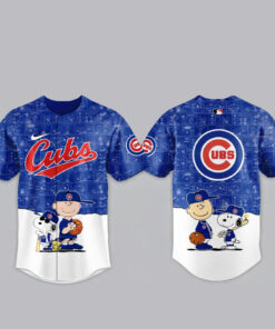 Chicago Cubs Peanuts Day 2026 Gameday Celebration Baseball Jersey