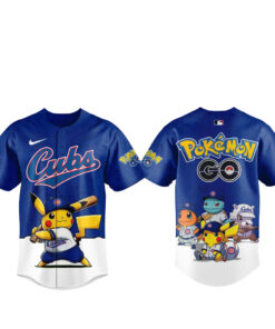 Chicago Cubs Pokemon Go Night 2026 Game Baseball Jersey