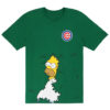 Chicago Cubs Simpsons 2026 Green Shirt