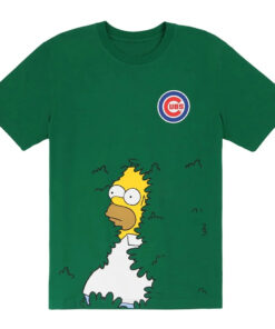 Chicago Cubs Simpsons 2026 Green Shirt