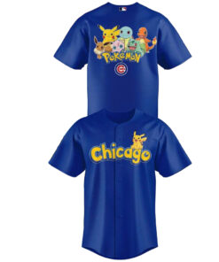 Chicago Cubs x Pokémon Day 2026 Baseball Jersey