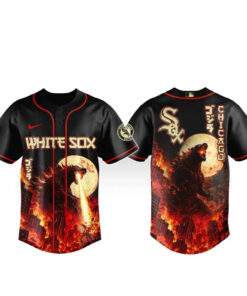 Chicago White Sox x Godzilla King of Monsters Baseball Jersey
