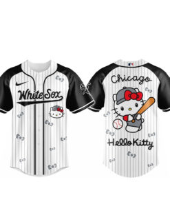 Chicago White Sox x Hello Kitty 2026 And Sanrio World Baseball Jersey