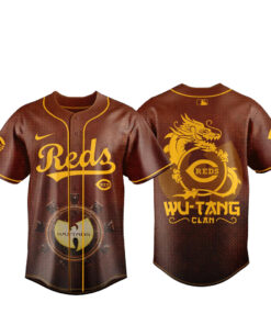 Cincinnati Reds Wu-Tang Clan The Final Chamber US Tour 2026 Baseball Jersey