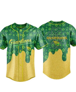 Cleveland Guardians Happy St Patrick’s Day 2026 Baseball Jersey