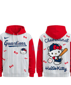 Cleveland Guardians Hello Kitty Hoodie