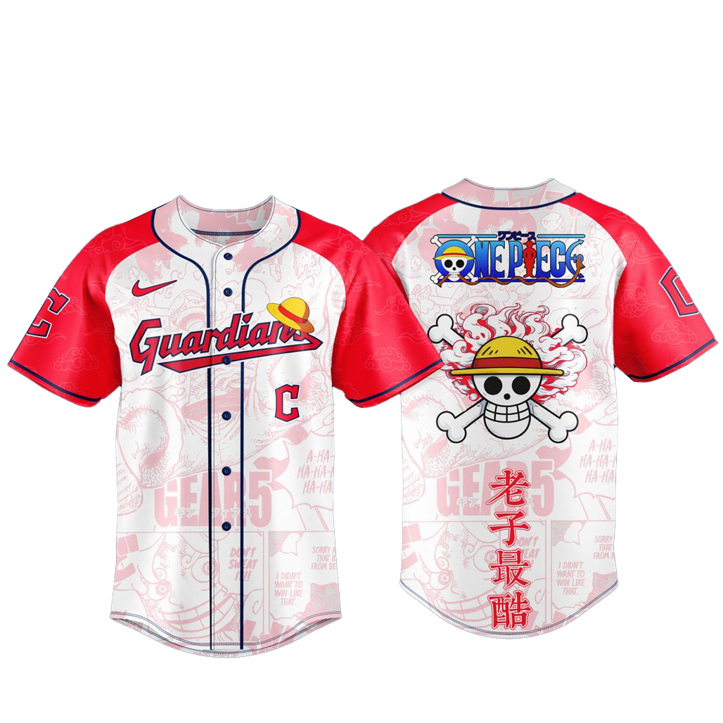 Cleveland Guardians x One Piece Night 2026 Game Baseball Jersey Cleveland Guardians x One Piece Night 2026 Game Baseball Jersey