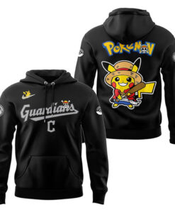 Cleveland Guardians x One Piece x Pokemon 2026 Anime Night Hoodie