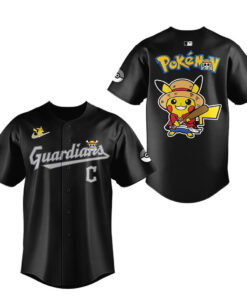 Cleveland Guardians x One Piece x Pokemon 2026 Night Baseball Jersey
