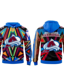 Colorado Avalanche Black Excellence Month 2026 Hoodie