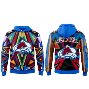Colorado Avalanche Black Excellence Month 2026 Hoodie