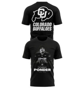 Colorado Buffaloes Football In Loving Memory of Dominiq Ponder 2002-2026 Shirt