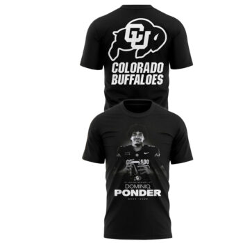 Colorado Buffaloes Football In Loving Memory of Dominiq Ponder 2002-2026 Shirt