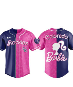 Colorado Rockies x Barbie Night Game 2026 Baseball Jersey
