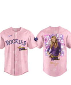 Colorado Rockies x Hannah Montana 20th Anniversary Baseball Jersey
