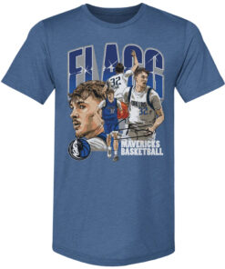 Cooper Flagg Dallas Mavericks Collage T-Shirt