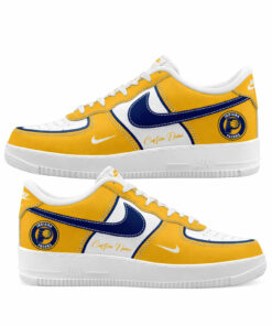 Custom Name Indiana Pacers Basketball Air Force 1 Shoes Sneakers
