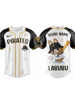 Custom Name Pittsburgh Pirates x Labubu Game Night 2026 Baseball Jersey