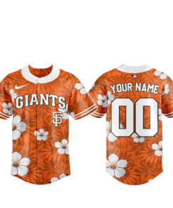 Custom Name San Francisco Giants x Tropical Vibes 2026 Baseball Jersey