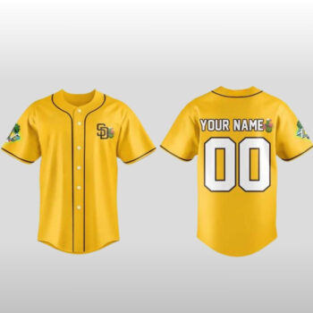 Custom Name and Number San Diego Padres Spring Training Camp 2026 Baseball Jersey
