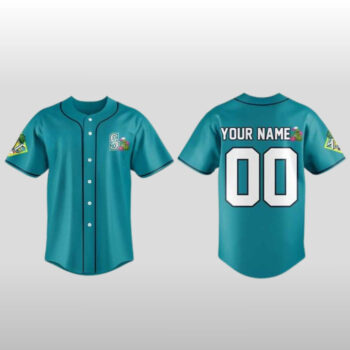 Custom Name and Number Seattle Mariners Spring Training Camp 2026 Baseball Jersey