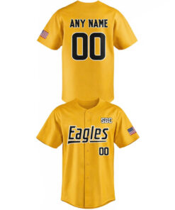 Custom Name and Number Southern Miss Golden Eagles 2026 The Round Rock Classic Baseball Jersey