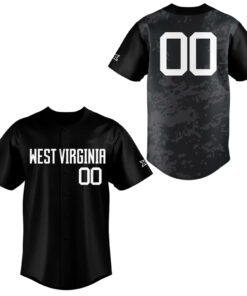 Custom Number West Virginia Mountaineers Coal Rush 2026 Baseball Jersey