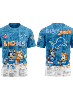 Detroit Lions x Bluey and Bingo Shirt