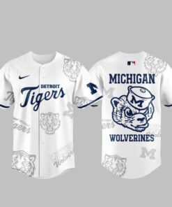 Detroit Tigers University of Michigan Night 2026 Baseball Jersey