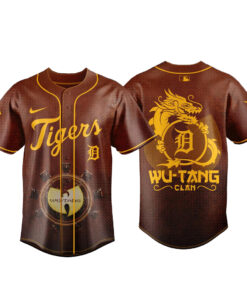 Detroit Tigers Wu-Tang Clan The Final Chamber US Tour 2026 Baseball Jersey