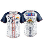Detroit Tigers x One Piece Night 2026 Game Baseball Jersey