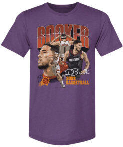 Devin Booker Phoenix Suns Collage T-Shirt