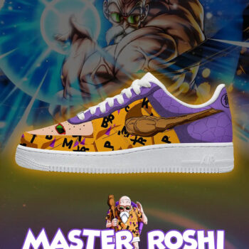 Dragon Ball Master Roshi Air Force 1 Shoes Sneakers