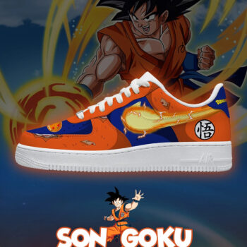 Dragon Ball Son Goku Air Force 1 Shoes Sneakers
