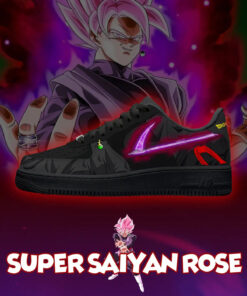 Dragon Ball Super Saiyan Rose Air Force 1 Shoes Sneakers
