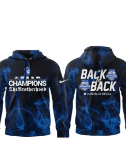 Duke Blue Devils ACC Tournament Champions 2026 Blue Smoke Hoodie