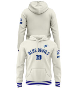 Duke Blue Devils Carlos Boozer 2026 Ivory White Hoodie