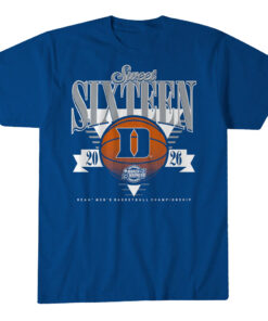 Duke Blue Devils MBB 2026 Sweet Sixteen T-Shirt