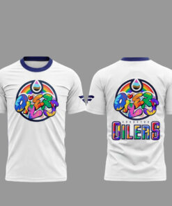 Edmonton Oilers Celebrating Pride Night 2026 Shirt