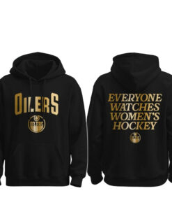 Edmonton Oilers Celebrating Women In Hockey Month Hoodie