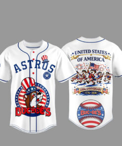 Houston Astros Freedom 250 USA Anniversary Baseball Jersey