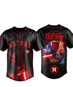 Houston Astros Star Wars Darth Maul Theme 2026 Baseball Jersey
