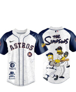 Houston Astros The Simpsons Eat My Shorts 2026 Baseball Jersey